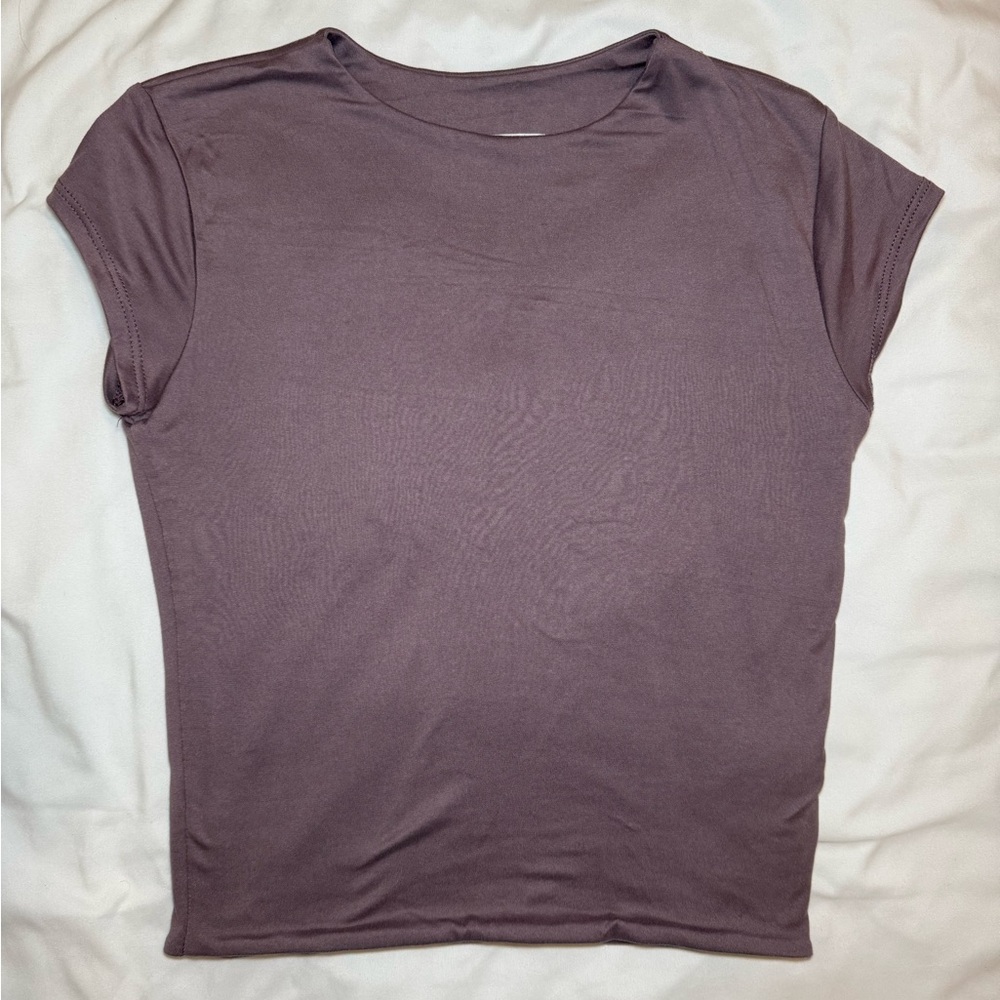MYOUTFITONLINE vintage purple baby tee M